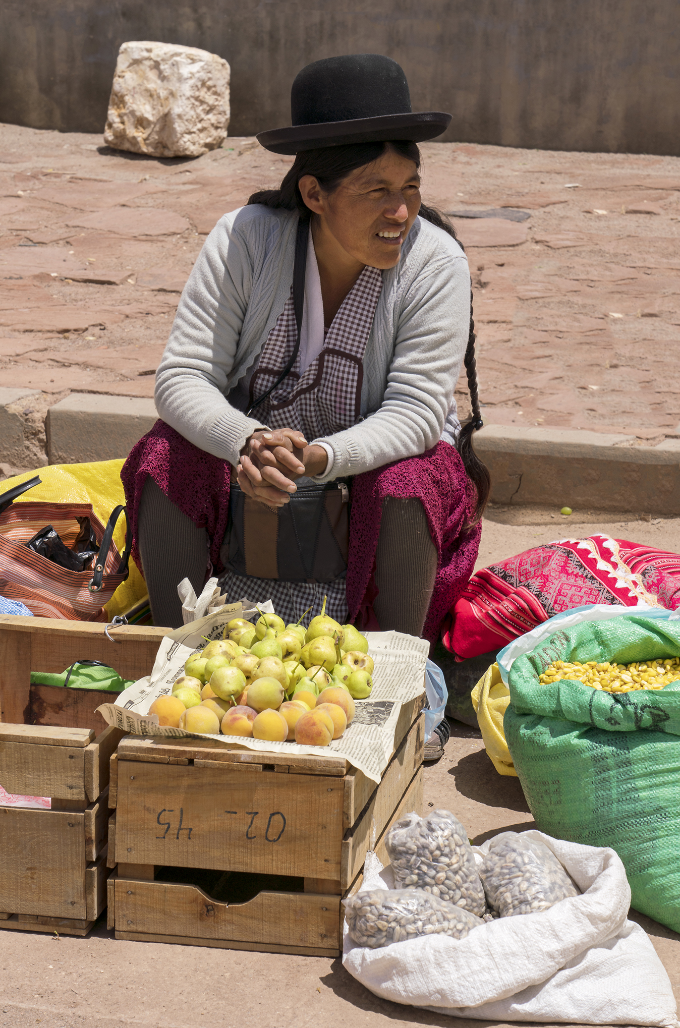 Fruit Vendor Bolivia 1